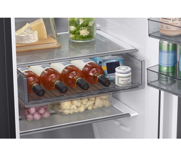 Lodówka Samsung RR80H39CCFEO Twin No Frost 185,8cm Grafitowa Stal Auto Open AI 387L - 1529115 - zdjęcie 10